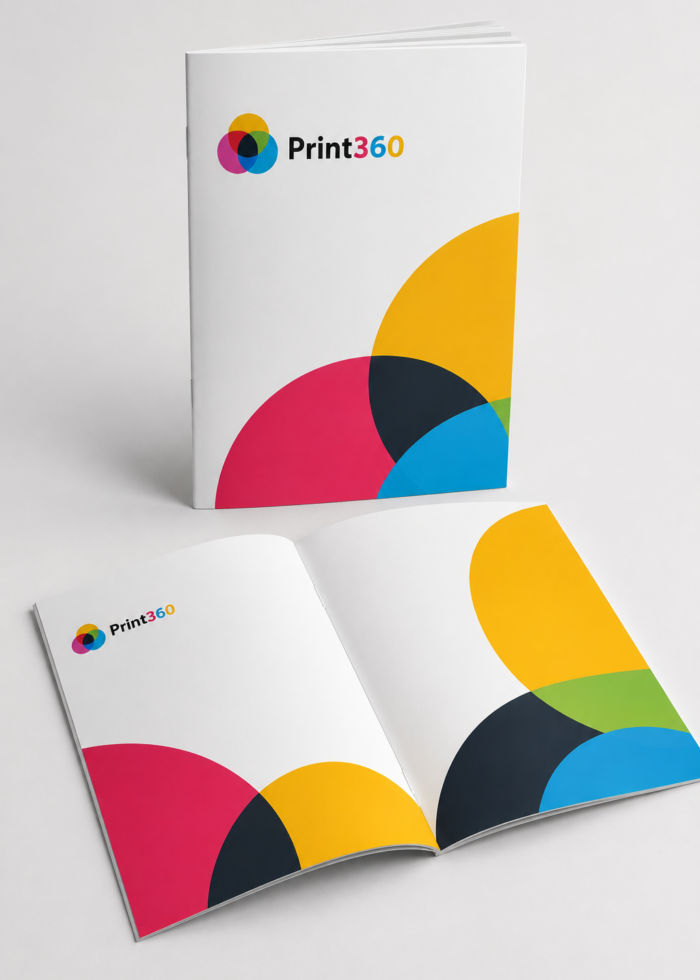 A4 Saddle-Stitched Magazines and Booklets — Separate Cover