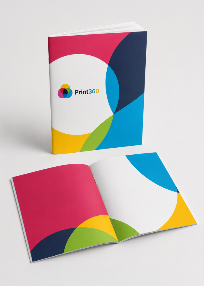 A5 Saddle-Stitched Magazines and Booklets — Separate Cover